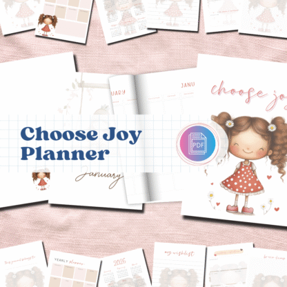 Choose Joy Planner