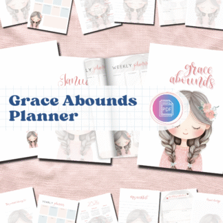 Grace Abounds Planner