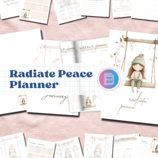 Radiate Peace Planner