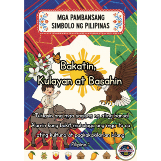 Pambansang Sagisag (15) Trace, Write and Color