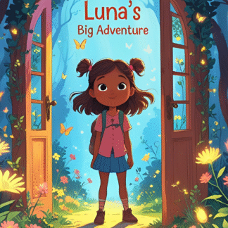 Luna's Big Adventure - Story & Coloring Book