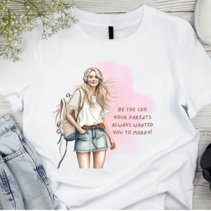 Girl Boss Motivational Quotes Clipart | Transparent PNG | Sublimation Design Clipart - Image 2