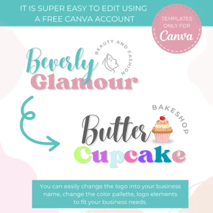 Editable Logo Template Design | Canva Template - Image 2