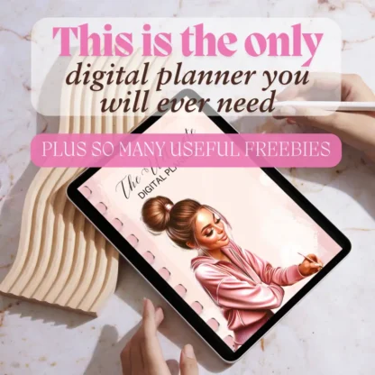 All in One Ultimate Digital Planner | Undated Digital Planner - Image 3