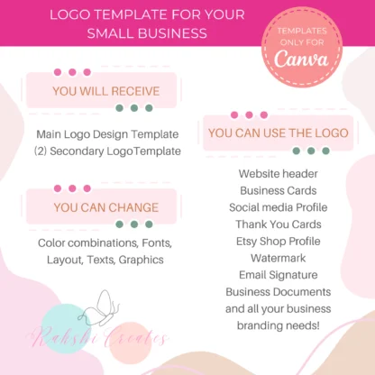 AnnaBella Logo Template | Business Logo Design Template - Image 3