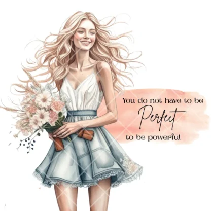 Girl Boss Motivational Quotes Clipart | Transparent PNG | Sublimation Design Clipart - Image 5
