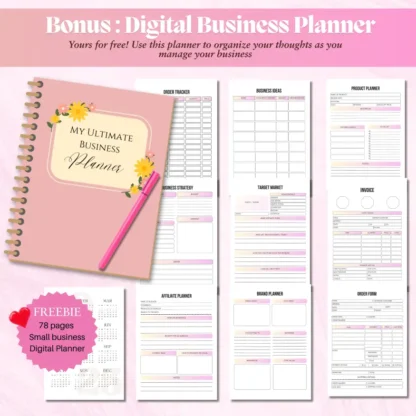 All in One Ultimate Digital Planner | Undated Digital Planner - Image 6