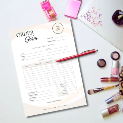 Order Form Template | Business Form Template - Image 4
