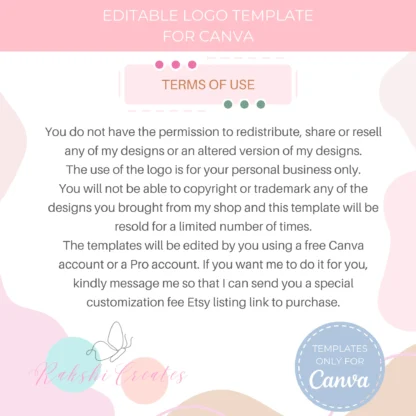 Beautiful Logo Design Template | Canva Template - Image 6