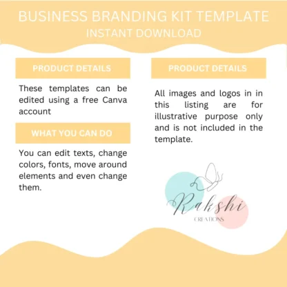 Serene Shades Social Media Branding Kit | Business Branding Kit - Image 8
