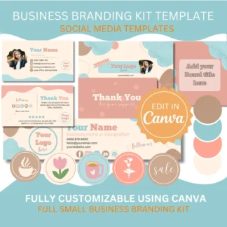 pastel dream social media branding kit