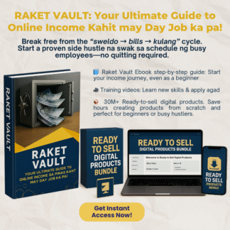 Raket Vault Plus Ready to Sell Digital Products Bundle