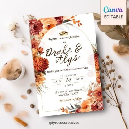 𝗧𝗵𝗲 𝗥𝘂𝘀𝘁𝗶𝗰 𝗘𝗺𝗯𝗲𝗿 𝗪𝗲𝗱𝗱𝗶𝗻𝗴 𝗜𝗻𝘃𝗶𝘁𝗮𝘁𝗶𝗼𝗻 | ONLY ₱99
