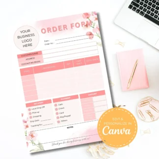 Business Order Form Template | Canva Template