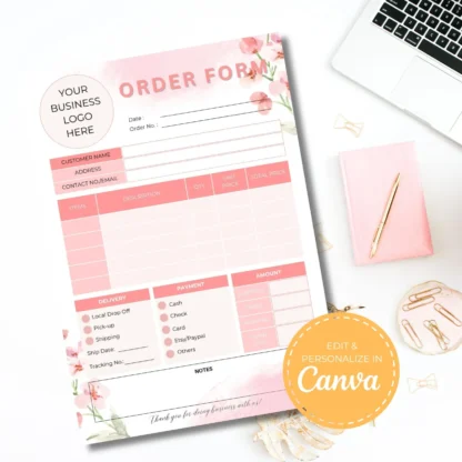 Business Order Form Template | Canva Template