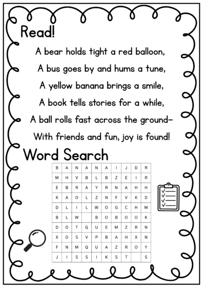 ABC (color, poem, word search) - Image 7
