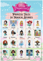 20 Short Stories of Disney Princess