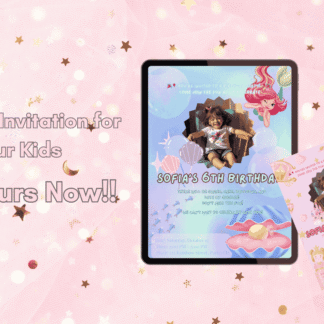 Digital Birthday Invitation