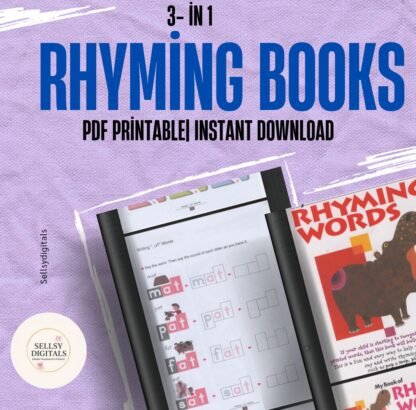 3 in 1 Rhyming Books| |Limited offer |Sellsydigitals