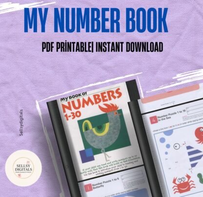 My Number Book| Sellsydigitals