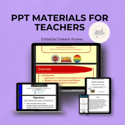 15-in-1 Teachers PowerPoint|Sellsydigitals