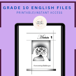 Grade 10 English Files|Sellsydigitals