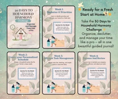 30 Days To Household Harmony Challenge
