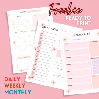 ready to print freebie graphics