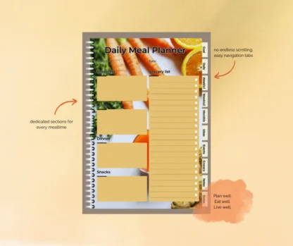 🗓️12-Month Editable Monthly Planner (Undated) - Image 4