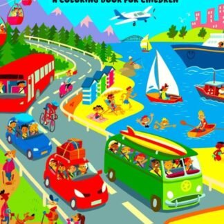 Transportation VEHICLES COLORING BOOK