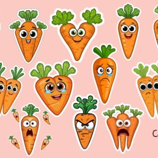 Fruits and Veggie Sticker (FREE)