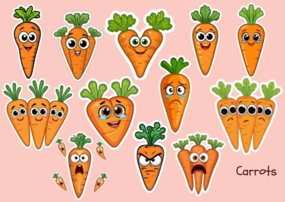Fruits and Veggie Sticker (FREE)