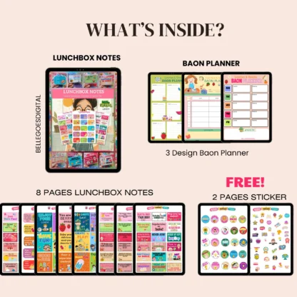 PRINTABLE LUNCHBOX NOTES for KIDS - Image 3