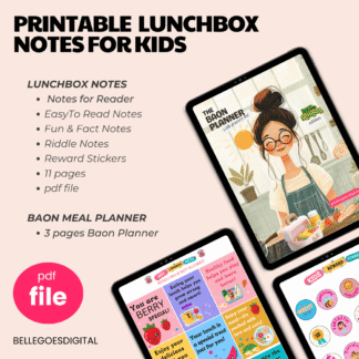 PRINTABLE LUNCHBOX NOTES for KIDS