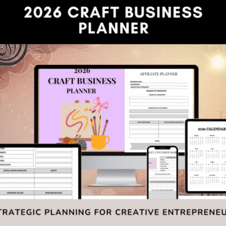 2026 Craft Business Planner