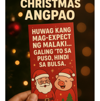 Funny Christmas Angpao Template