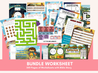 TRACING WORKSHEET BUNDLE
