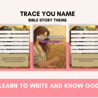 TRACE YOUR NAME